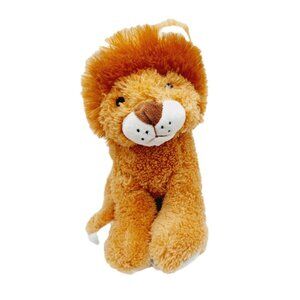 Silver One Lion 9" Plush Stuffed Animal Brown White